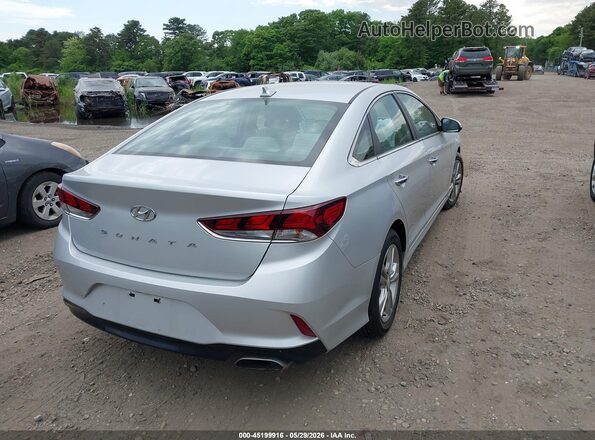 5NPE34AF2JH727863 2018 HYUNDAI SONATA Серебряный Задняя правая четверть