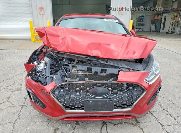 5NPE34AF2KH729257 2019 HYUNDAI SONATA Red 