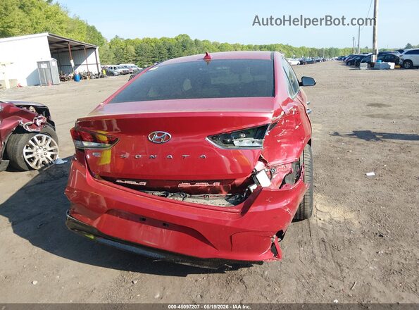 5NPE34AF2KH784629 2019 HYUNDAI SONATA Red 