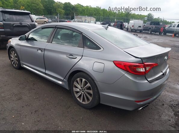 5NPE34AF3GH263121 2016 HYUNDAI SONATA Silver უკანა მარცხენა