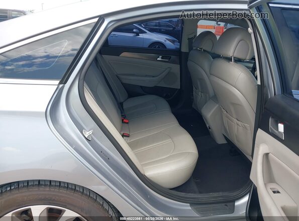 5NPE34AF3GH319669 2016 HYUNDAI SONATA Gray Вид наклейки з VIN-кодом