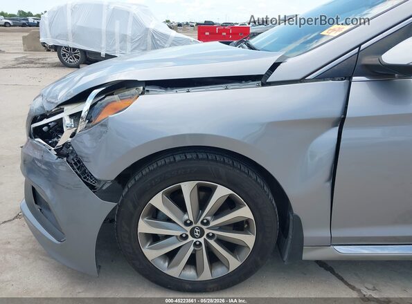 5NPE34AF3GH319669 2016 HYUNDAI SONATA Gray 