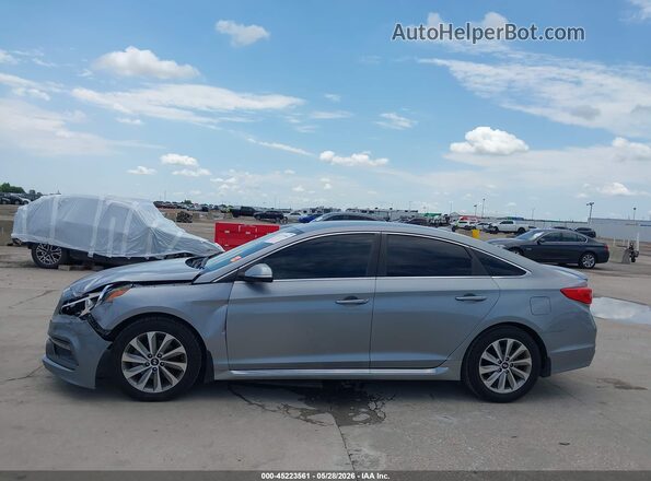 5NPE34AF3GH319669 2016 HYUNDAI SONATA Gray Панорамний вид салону 360°