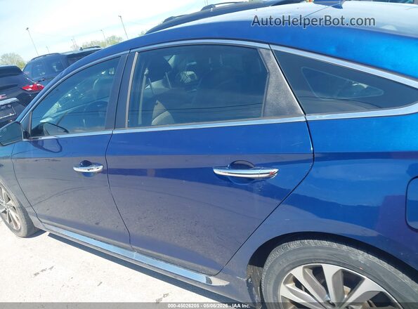 5NPE34AF3GH436491 2016 HYUNDAI SONATA Blue 