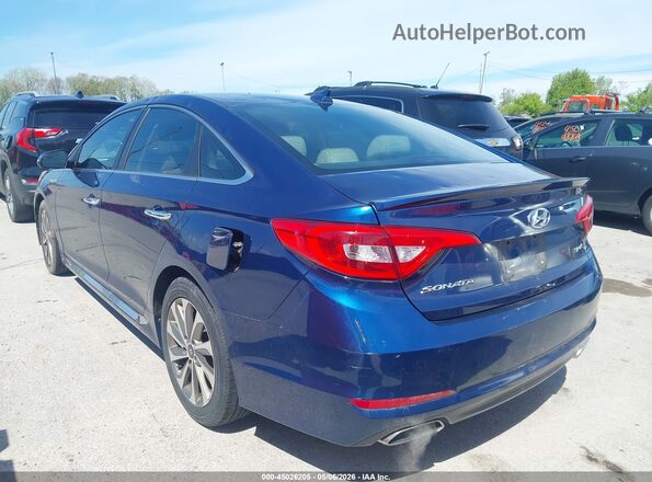 5NPE34AF3GH436491 2016 HYUNDAI SONATA Blue 