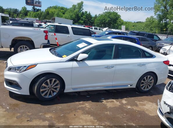 5NPE34AF3HH476538 2017 HYUNDAI SONATA Белый Панорамный вид салона 360°