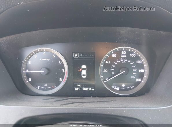 5NPE34AF3HH476538 2017 HYUNDAI SONATA Белый Вид задних сидений