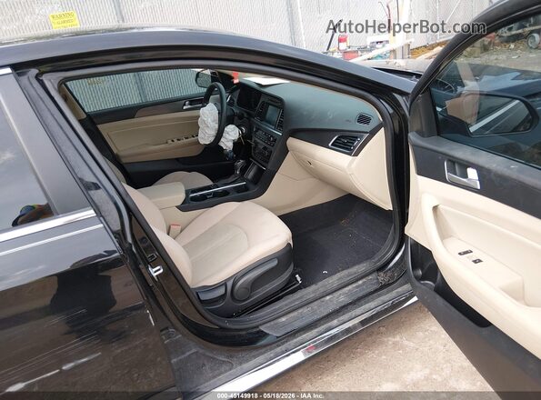 5NPE34AF3HH490228 2017 HYUNDAI SONATA Black 