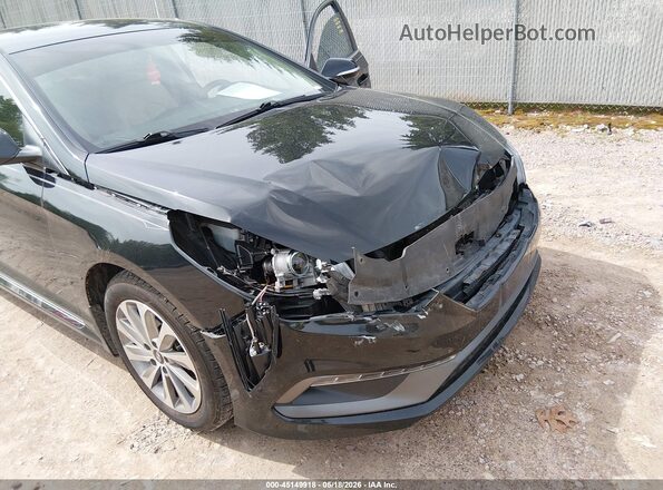 5NPE34AF3HH490228 2017 HYUNDAI SONATA Black 