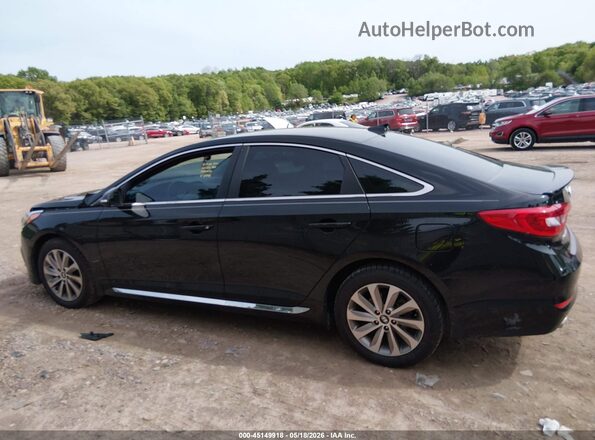 5NPE34AF3HH490228 2017 HYUNDAI SONATA Black 