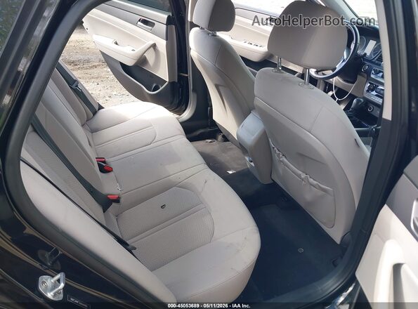 5NPE34AF3JH644460 2018 HYUNDAI SONATA Black Vista de la etiqueta del VIN
