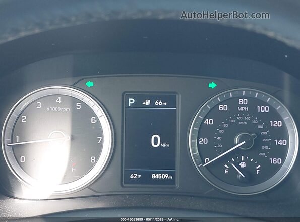 5NPE34AF3JH644460 2018 HYUNDAI SONATA Black Vista de los asientos traseros