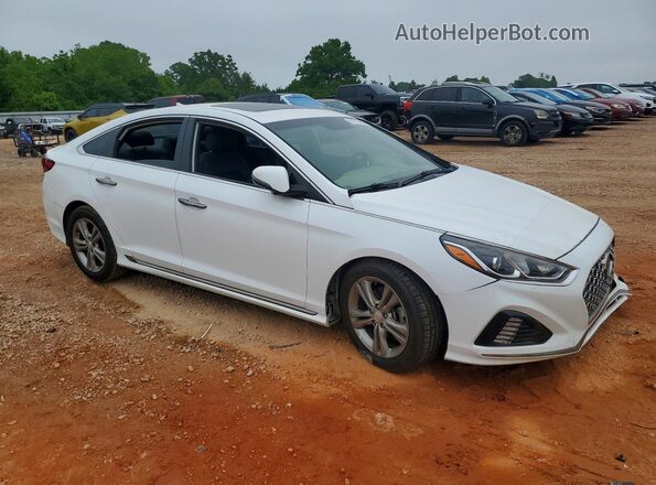 5NPE34AF3JH656348 2018 HYUNDAI SONATA White 