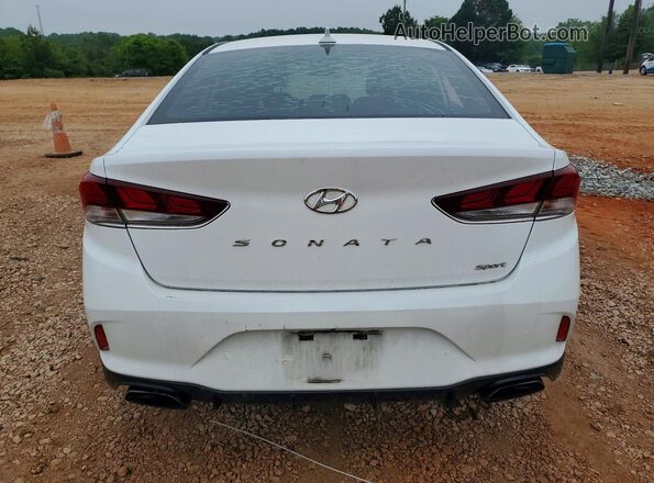 5NPE34AF3JH656348 2018 HYUNDAI SONATA White 