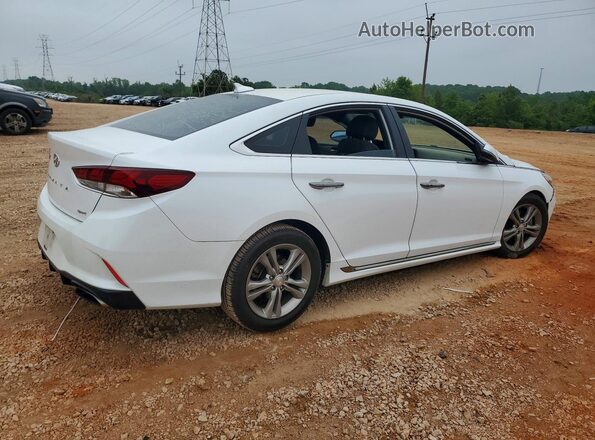 5NPE34AF3JH656348 2018 HYUNDAI SONATA White 