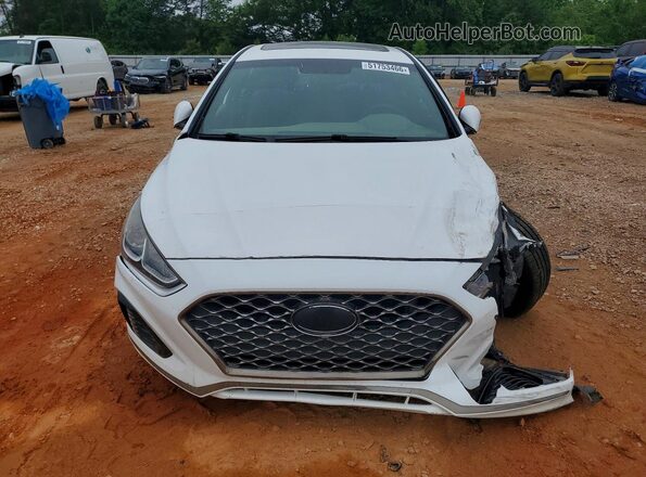 5NPE34AF3JH656348 2018 HYUNDAI SONATA White 