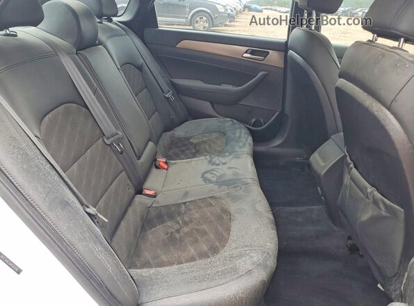 5NPE34AF3JH656348 2018 HYUNDAI SONATA White 