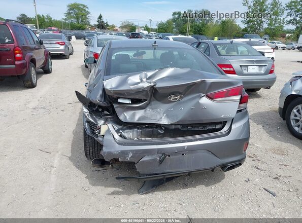 5NPE34AF3JH670282 2018 HYUNDAI SONATA Gray 