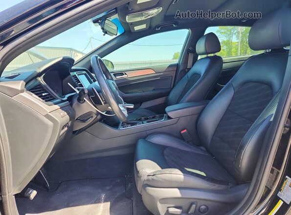 5NPE34AF3JH713907 2018 HYUNDAI SONATA Black 