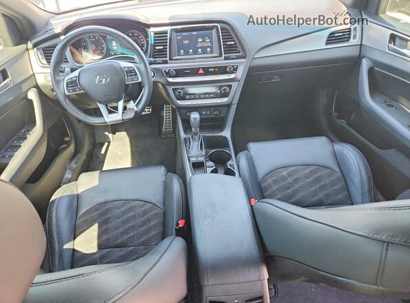 5NPE34AF3JH713907 2018 HYUNDAI SONATA Black 