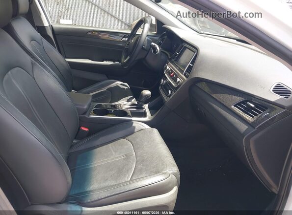 5NPE34AF3KH732023 2019 HYUNDAI SONATA White Vista interior delantera
