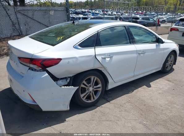 5NPE34AF3KH732023 2019 HYUNDAI SONATA White Trasero derecho