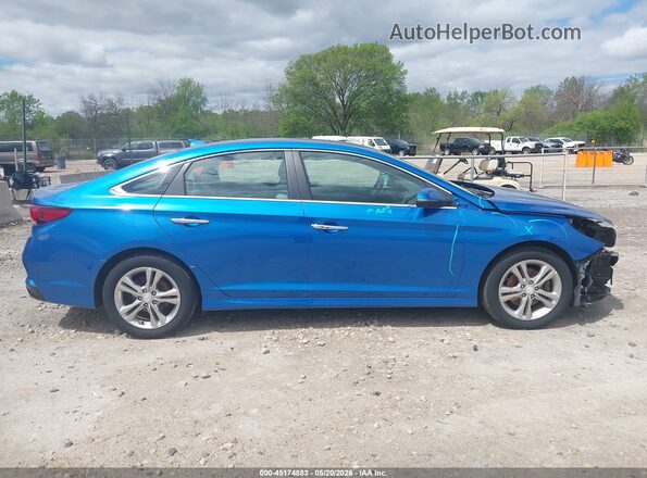 5NPE34AF3KH751543 2019 HYUNDAI SONATA Blue Vista interior de 360 grados