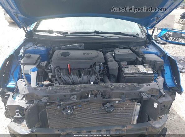 5NPE34AF3KH751543 2019 HYUNDAI SONATA Blue Vista trasera