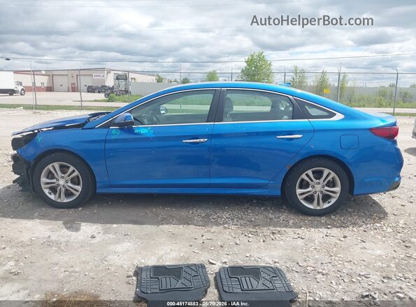 5NPE34AF3KH751543 2019 HYUNDAI SONATA Blue 