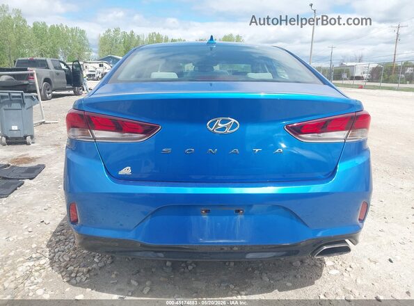 5NPE34AF3KH751543 2019 HYUNDAI SONATA Blue 