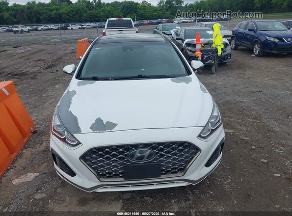 5NPE34AF3KH762994 2019 HYUNDAI SONATA White 