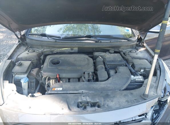 5NPE34AF4GH278372 2016 HYUNDAI SONATA Brown Հետևի տեսք