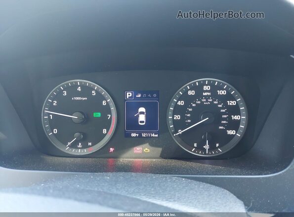 5NPE34AF4GH278372 2016 HYUNDAI SONATA Brown Հետևի նստատեղերի տեսք