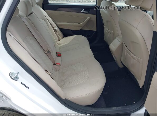 5NPE34AF4GH299559 2016 HYUNDAI SONATA White Вид наклейки з VIN-кодом