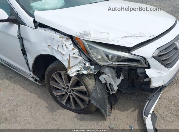 5NPE34AF4GH299559 2016 HYUNDAI SONATA White Вид спереду
