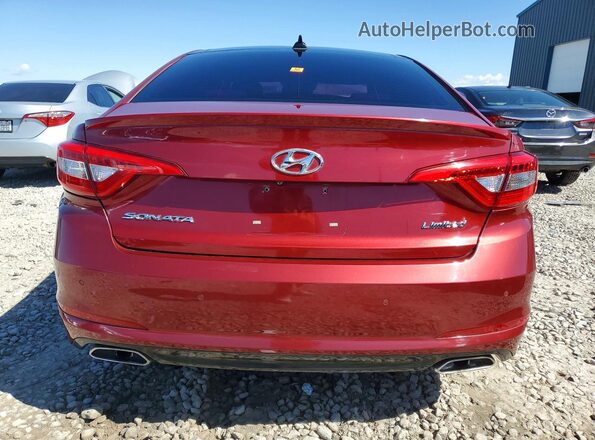 5NPE34AF4GH324119 2016 HYUNDAI SONATA Красный 