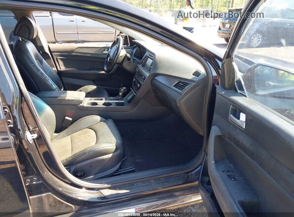 5NPE34AF4GH363986 2016 HYUNDAI SONATA Blue Widok wnętrza z przodu