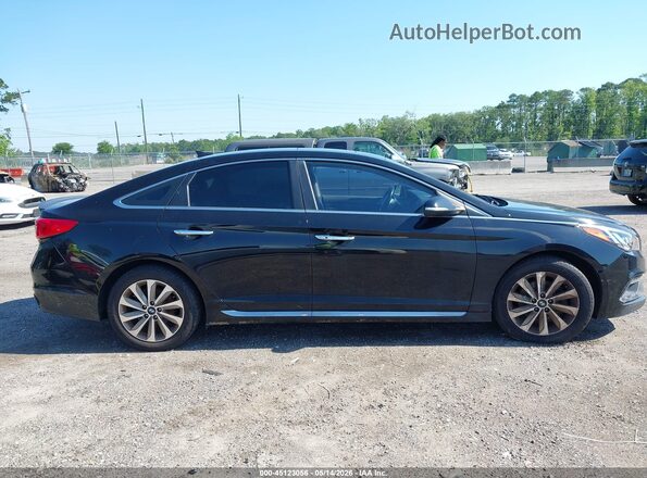 5NPE34AF4GH363986 2016 HYUNDAI SONATA Blue Widok wnętrza z tyłu