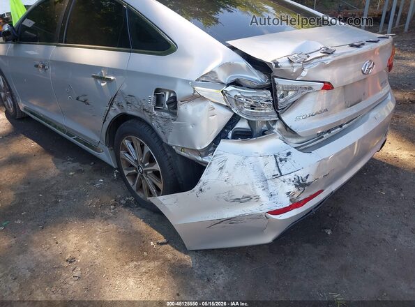 5NPE34AF4GH417917 2016 HYUNDAI SONATA Silver Դիմացի տեսք