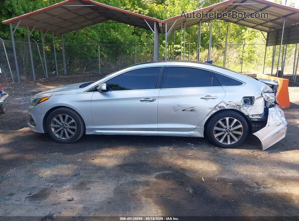 5NPE34AF4GH417917 2016 HYUNDAI SONATA Silver Սալոնի 360 աստիճան տեսք