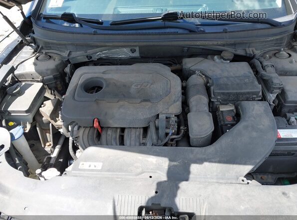 5NPE34AF4GH419845 2016 HYUNDAI SONATA Black უკანა ხედი