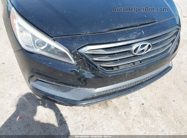 5NPE34AF4GH427802 2016 HYUNDAI SONATA Black 