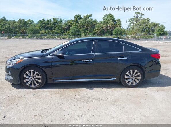 5NPE34AF4GH427802 2016 HYUNDAI SONATA Black 