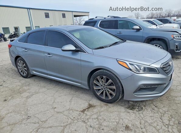 5NPE34AF4HH478122 2017 HYUNDAI SONATA Silver 