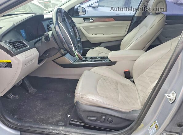 5NPE34AF4HH478122 2017 HYUNDAI SONATA Silver 
