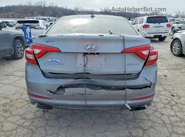 5NPE34AF4HH478122 2017 HYUNDAI SONATA Silver 