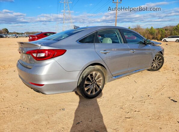 5NPE34AF4HH482770 2017 HYUNDAI SONATA Silver უკანა მარჯვენა