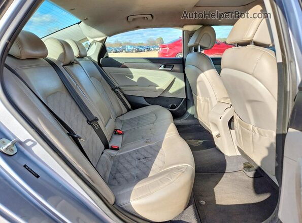 5NPE34AF4HH482770 2017 HYUNDAI SONATA Silver უკანა სავარძლების ხედი