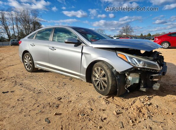 5NPE34AF4HH482770 2017 HYUNDAI SONATA Silver წინა მარჯვენა