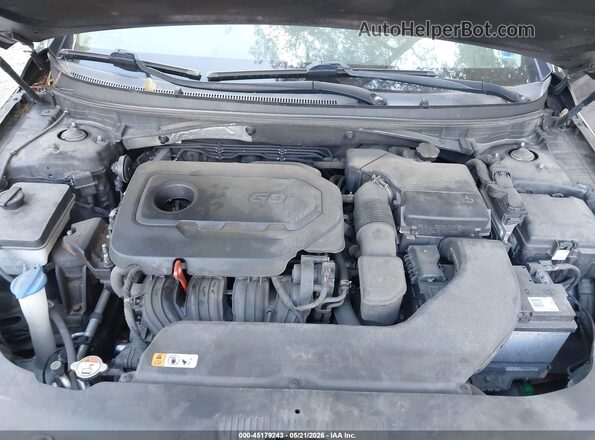 5NPE34AF4HH486690 2017 HYUNDAI SONATA Black Widok z tyłu